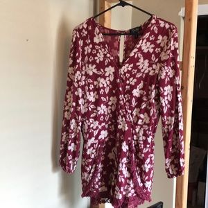Summer Floral Romper Jessica Simpson